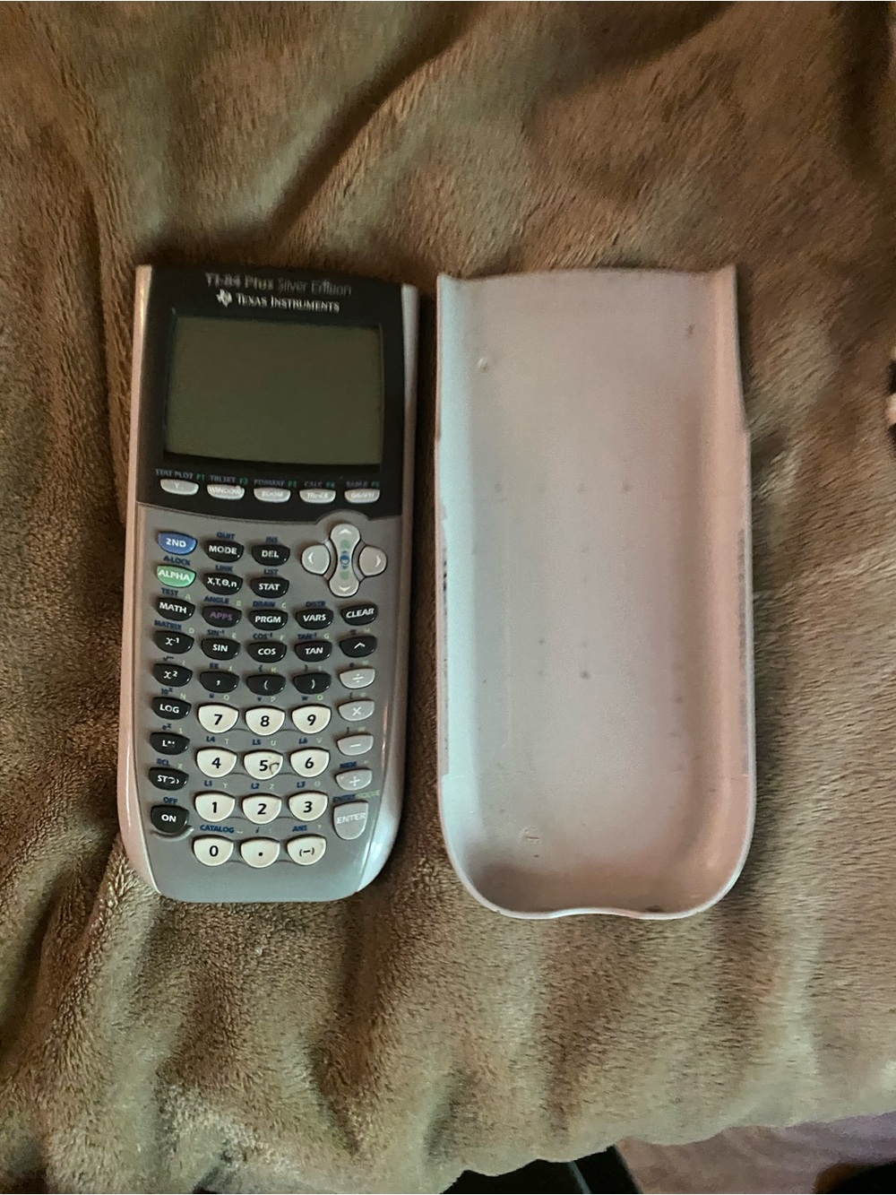 Texas Instruments TI-84 Plus Silver Graphing Calculator - Silver